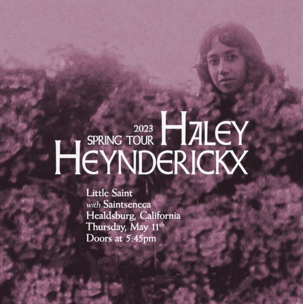 HALEY HEYNDERICKX WITH Saintseneca