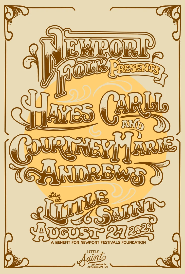 Newport Folk Showcase with Hayes Carll and Courtney Marie Andrews